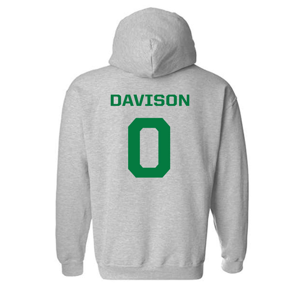 Oregon - NCAA Football : Jordon Davison - Classic Shersey Hooded Sweatshirt-1