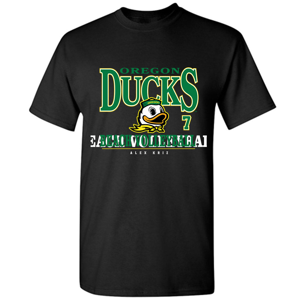 Oregon - NCAA Beach Volleyball : Alex Kriz - Classic Fashion Shersey T-Shirt-0