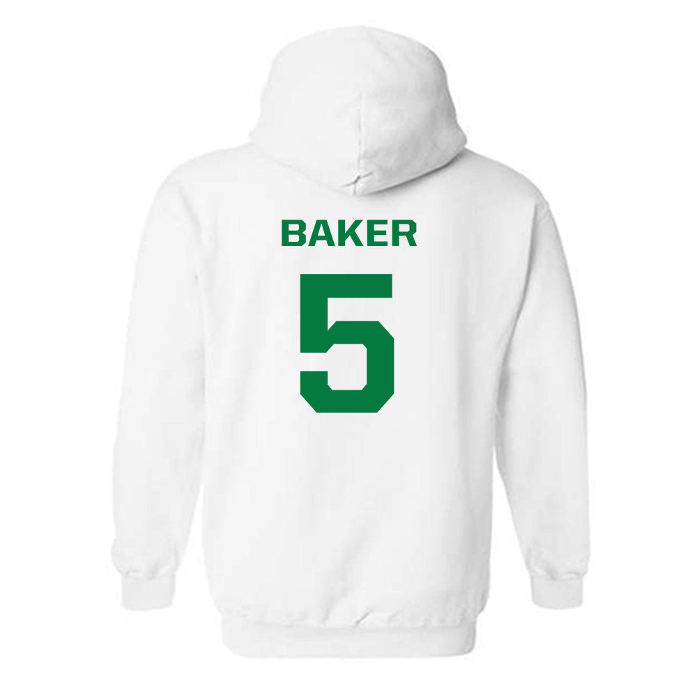 Oregon - NCAA Women's Lacrosse : Hazel Baker - Classic Fashion Shersey Hooded Sweatshirt-1