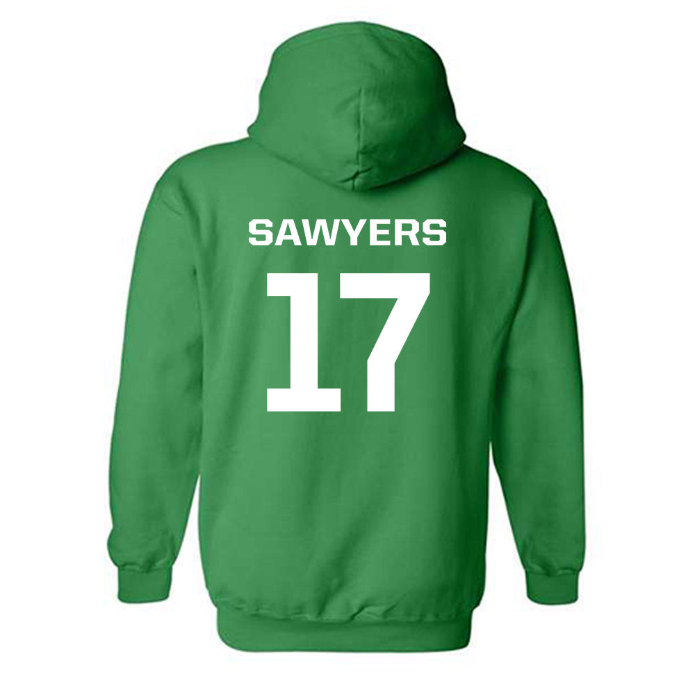 Oregon - NCAA Women's Soccer : Izzy Sawyers - Classic Fashion Shersey Hooded Sweatshirt-1