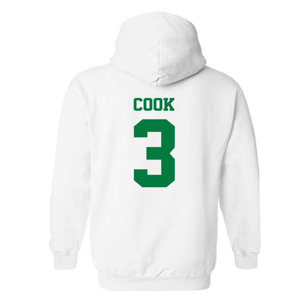 Oregon - NCAA Baseball : Elijah Cook - Classic Fashion Shersey Hooded Sweatshirt-1