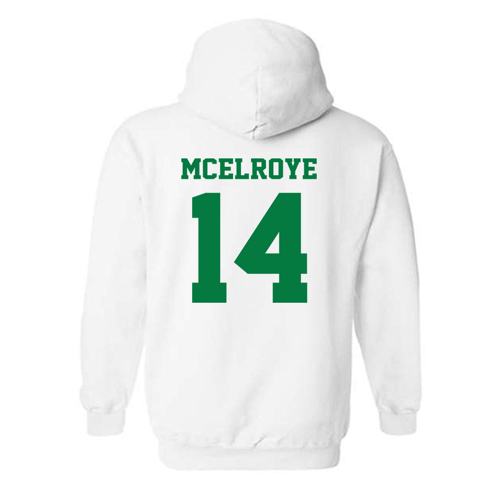 Oregon - NCAA Women's Lacrosse : Nya McElroye - Classic Fashion Shersey Hooded Sweatshirt-1