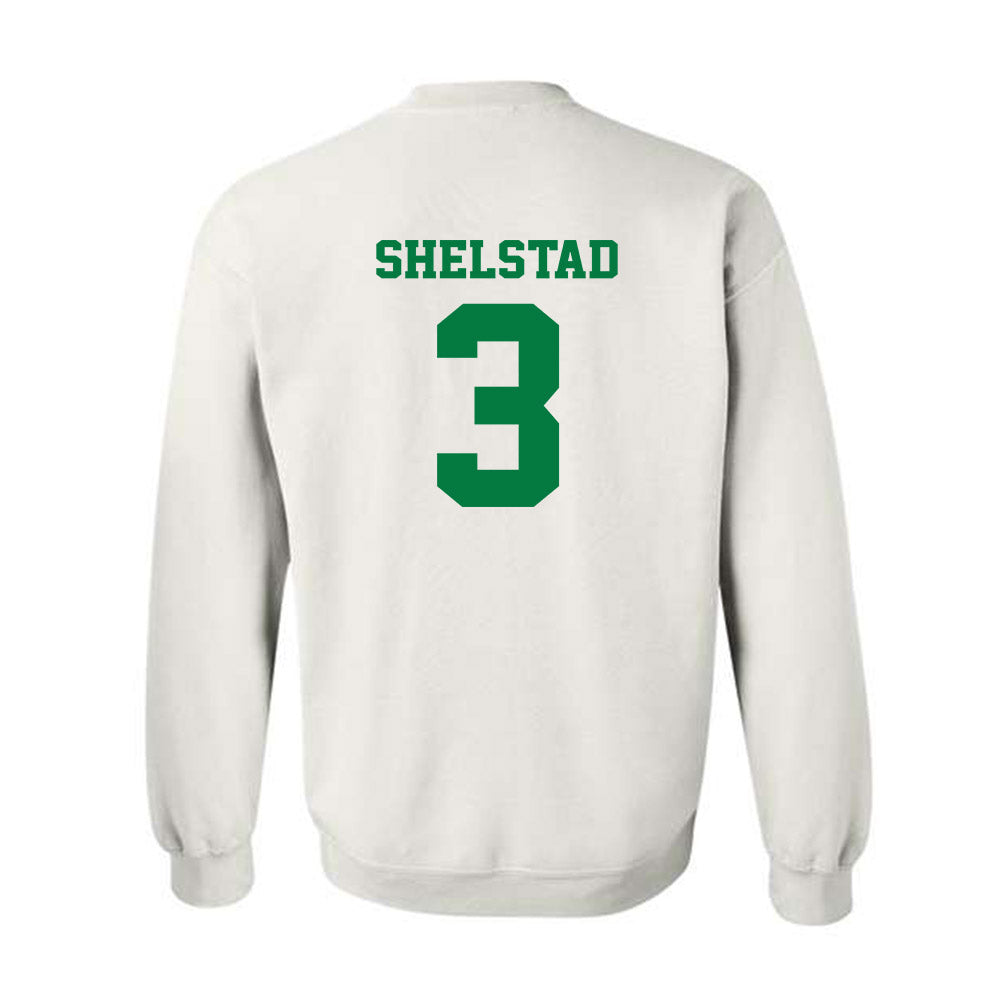 Oregon - NCAA Men's Basketball : Jackson Shelstad - Classic Fashion Shersey Crewneck Sweatshirt-1