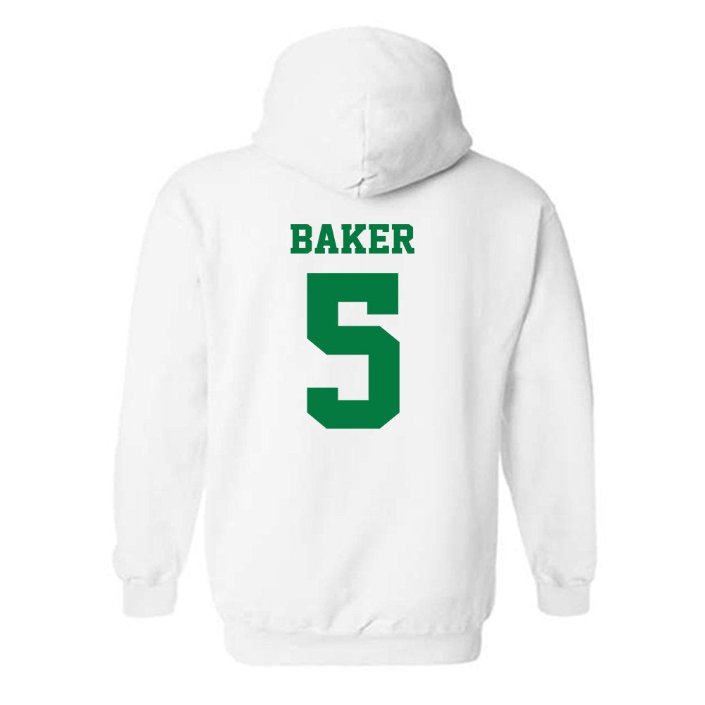 Oregon - NCAA Women's Lacrosse : Hazel Baker - Classic Fashion Shersey Hooded Sweatshirt-1