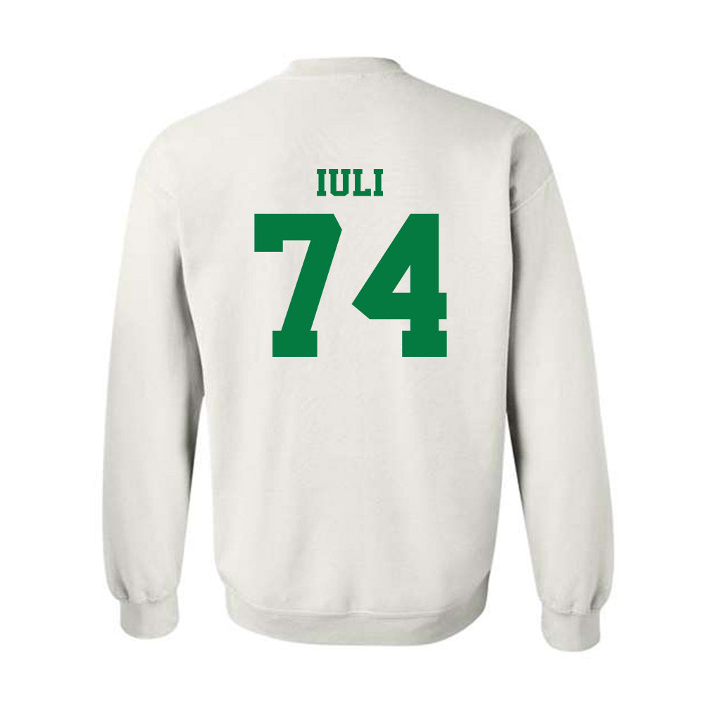 Oregon - NCAA Football : Dave Iuli - Classic Fashion Shersey Crewneck Sweatshirt-1