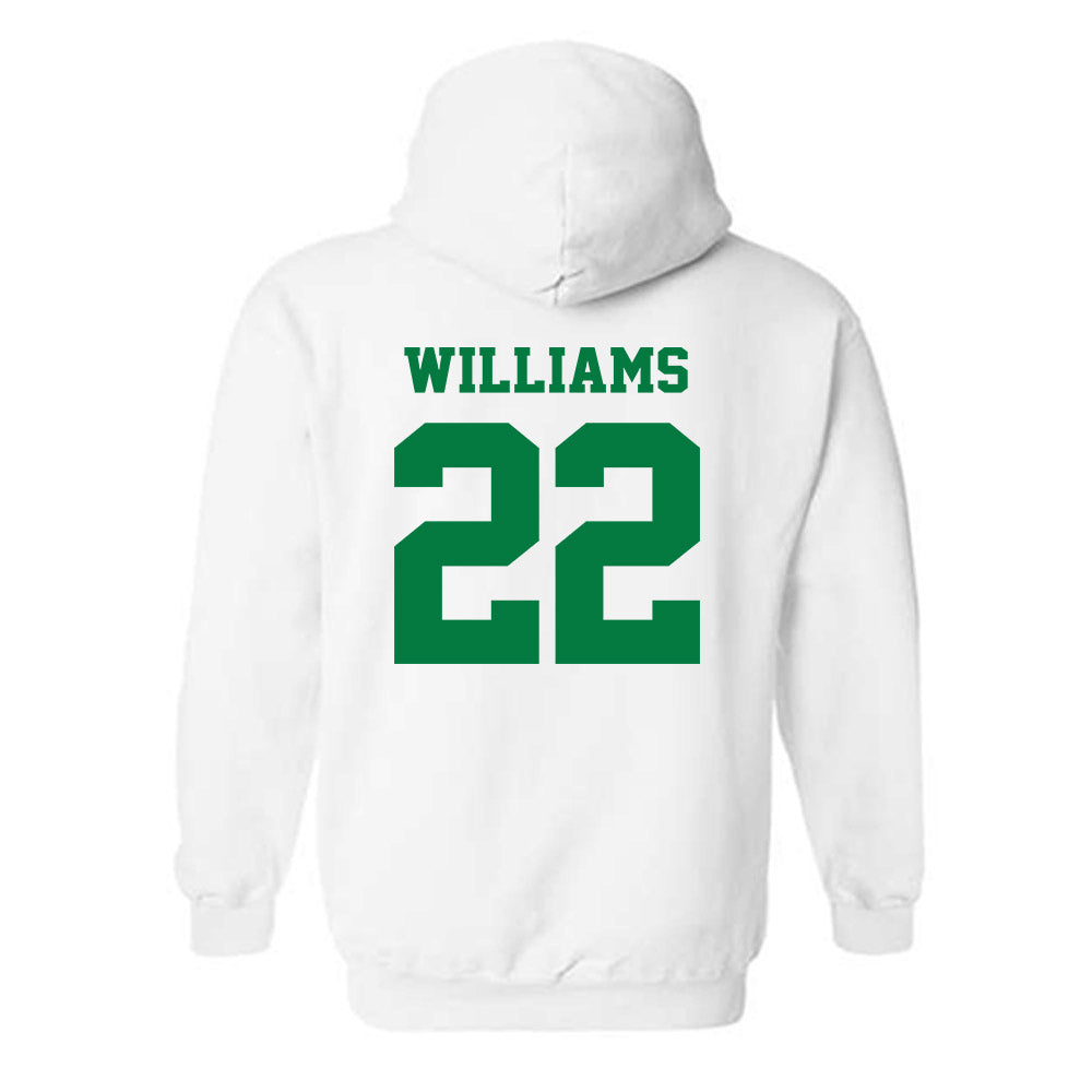 Oregon - NCAA Women's Basketball : Janiyah Williams - Classic Fashion Shersey Hooded Sweatshirt-1