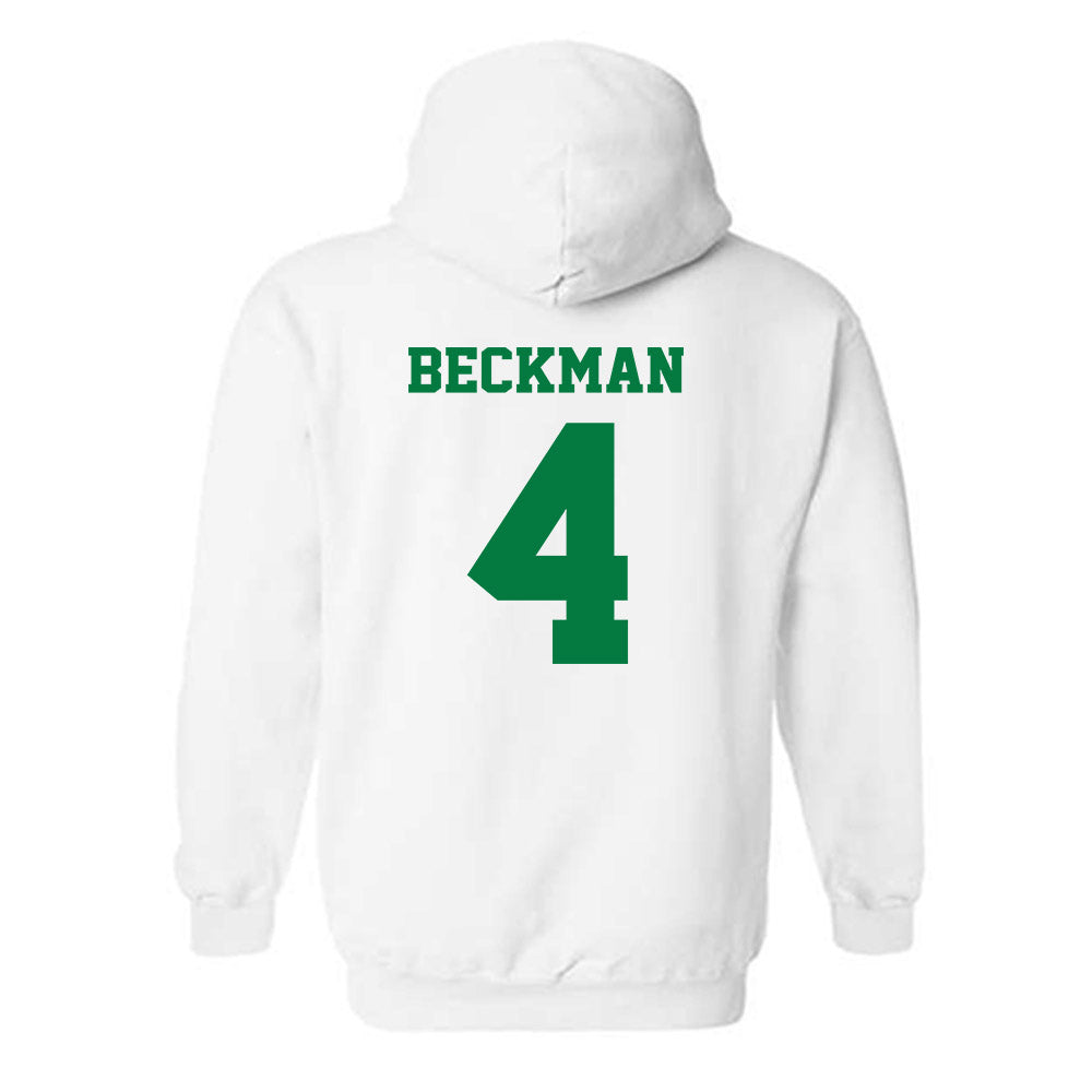 Oregon - NCAA Women's Lacrosse : Caitlin Beckman - Classic Fashion Shersey Hooded Sweatshirt-1