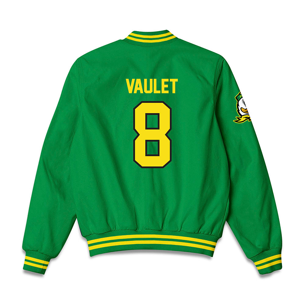 Oregon - NCAA Women's Volleyball : Valentina Vaulet - Bomber Jacket-1