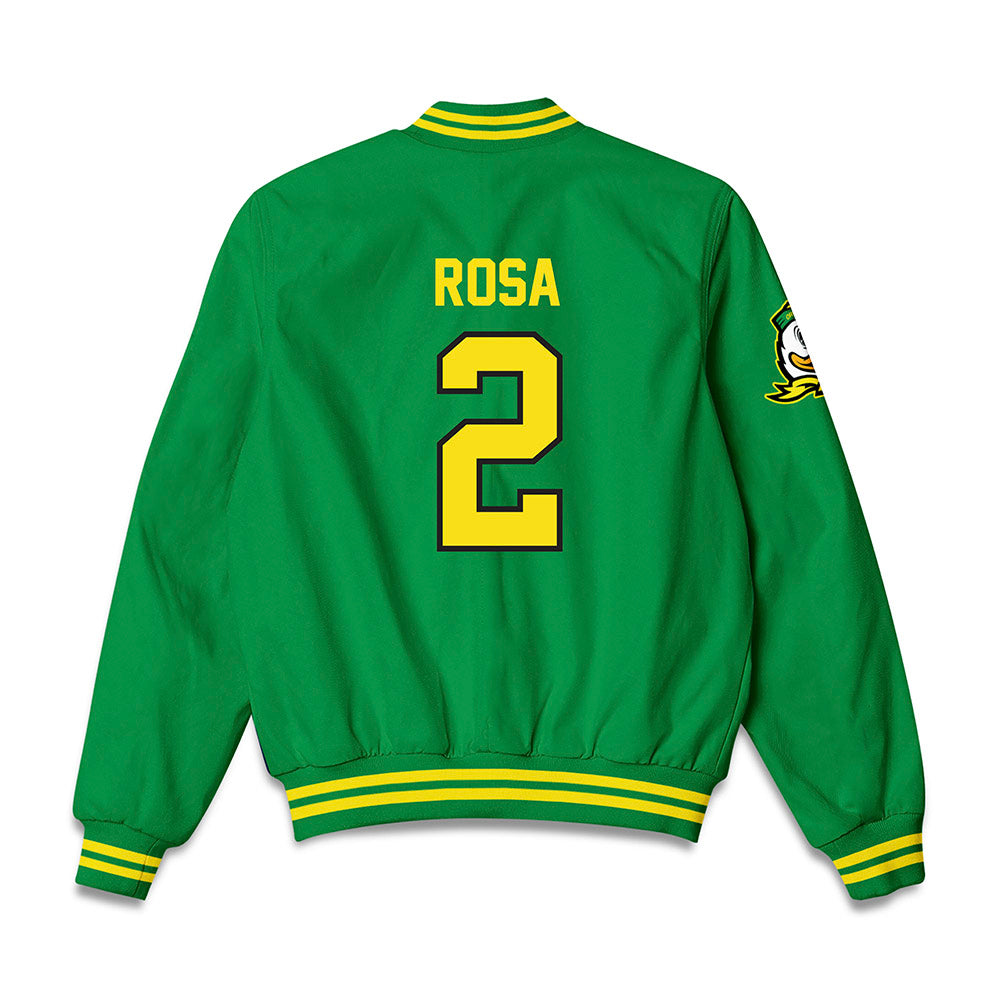 Oregon - NCAA Softball : Braiesey Rosa - Bomber Jacket-1