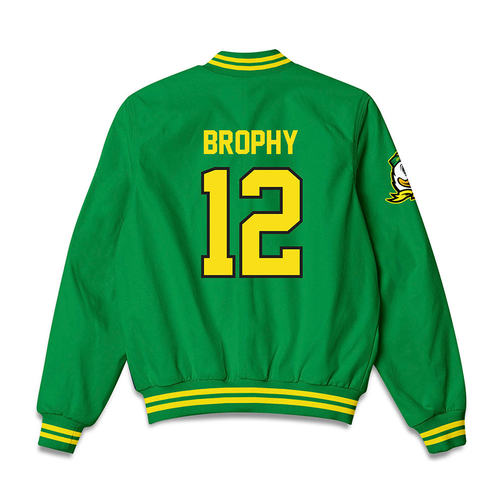 Oregon - NCAA Women's Soccer : Camille Brophy - Bomber Jacket-1