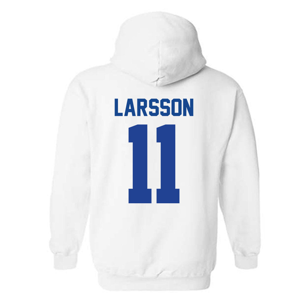 Kentucky - NCAA Men's Soccer : Kevin Larsson - Classic Shersey Hooded Sweatshirt-1