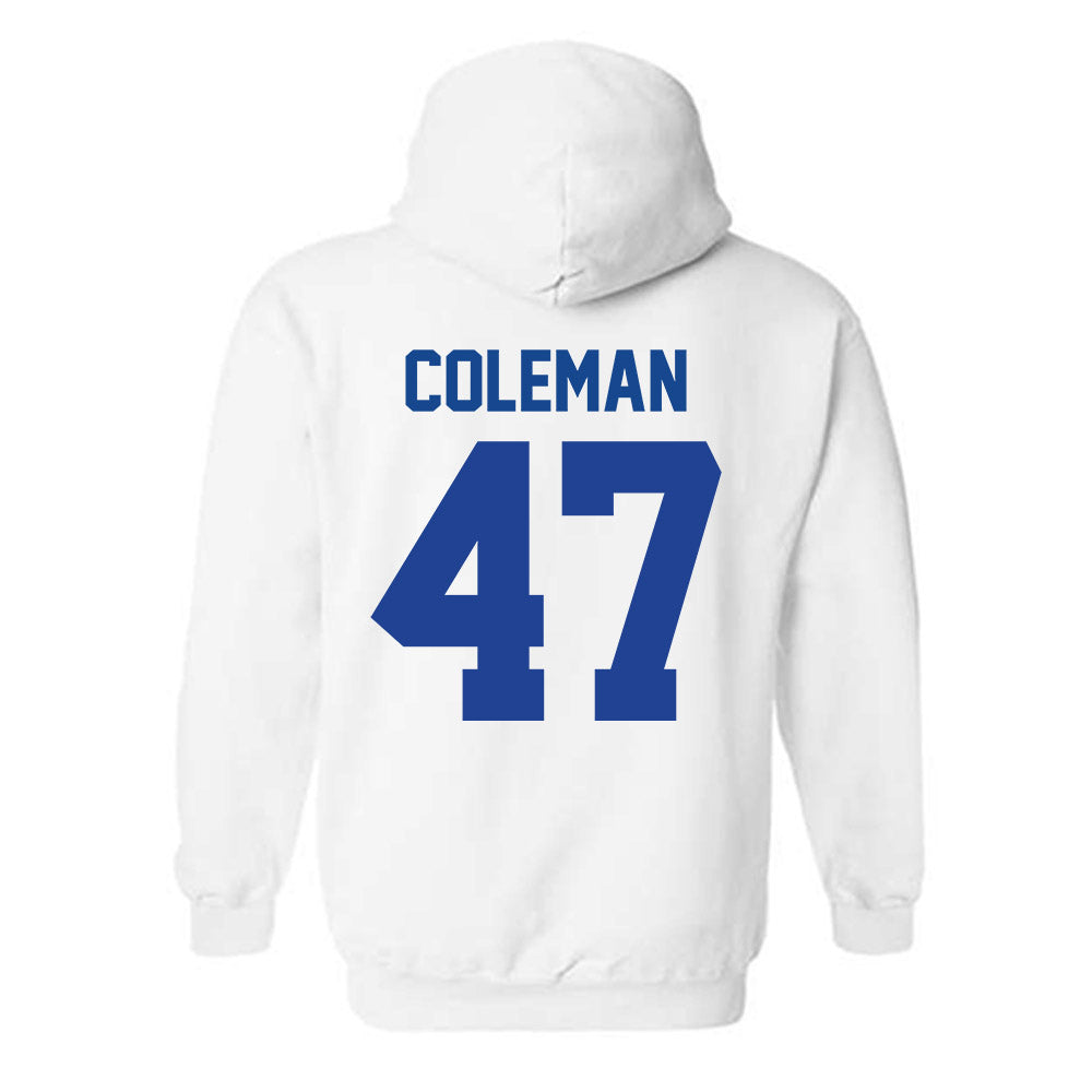 Kentucky - NCAA Baseball : Will Coleman - Classic Shersey Hooded Sweatshirt-1