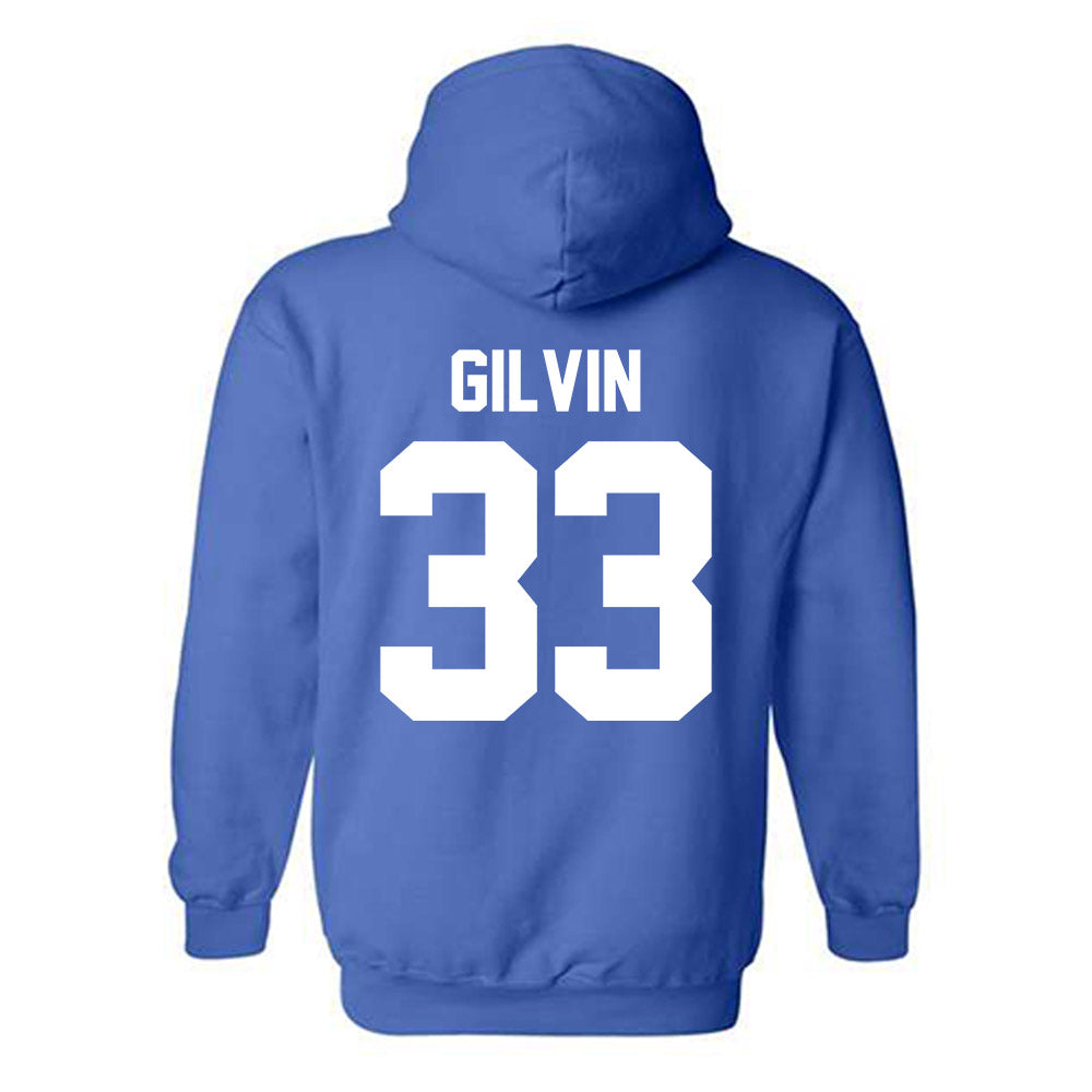 Kentucky - NCAA Women's Basketball : Josie Gilvin - Classic Shersey Hooded Sweatshirt-1