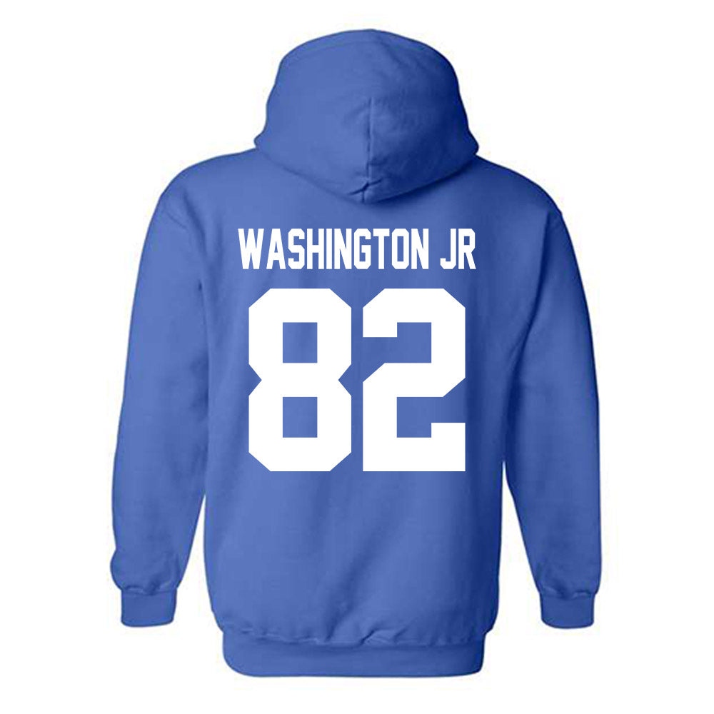 Kentucky - NCAA Football : David Washington Jr - Classic Shersey Hooded Sweatshirt-1