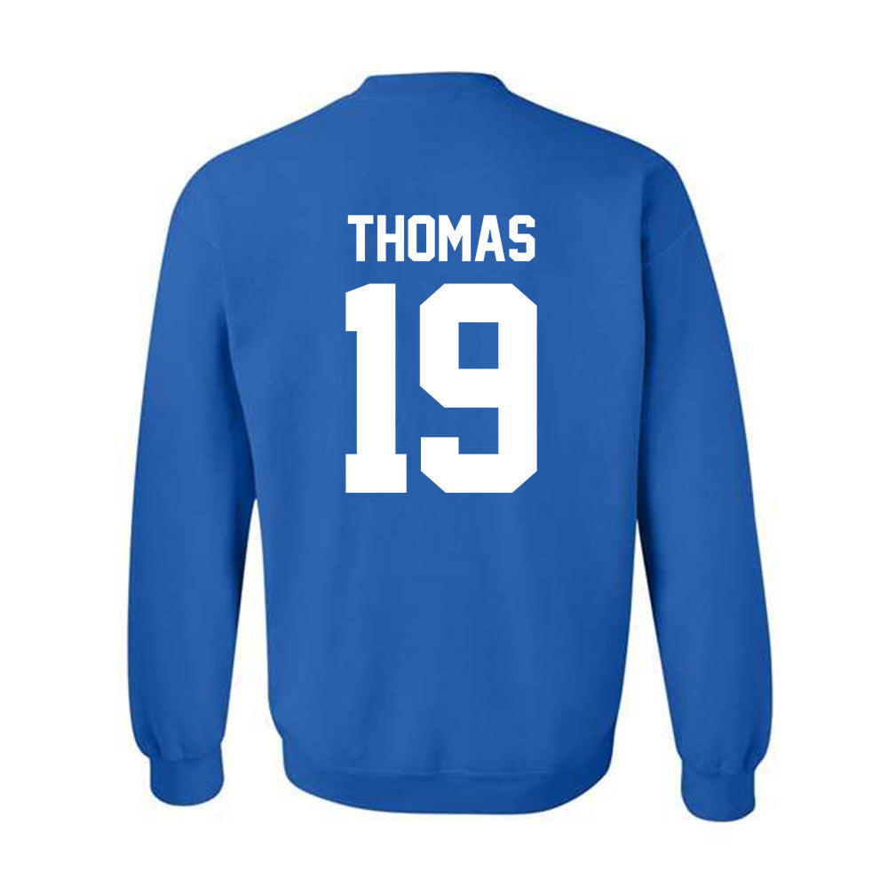 Kentucky - NCAA Football : Kevis Thomas - Classic Shersey Crewneck Sweatshirt-1