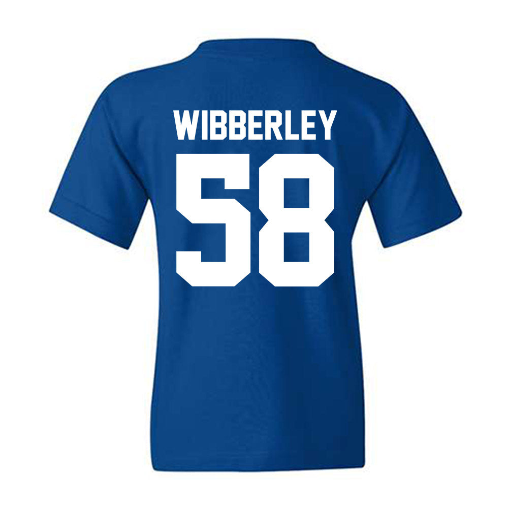 Kentucky - NCAA Football : Evan Wibberley - Classic Shersey Youth T-Shirt-1