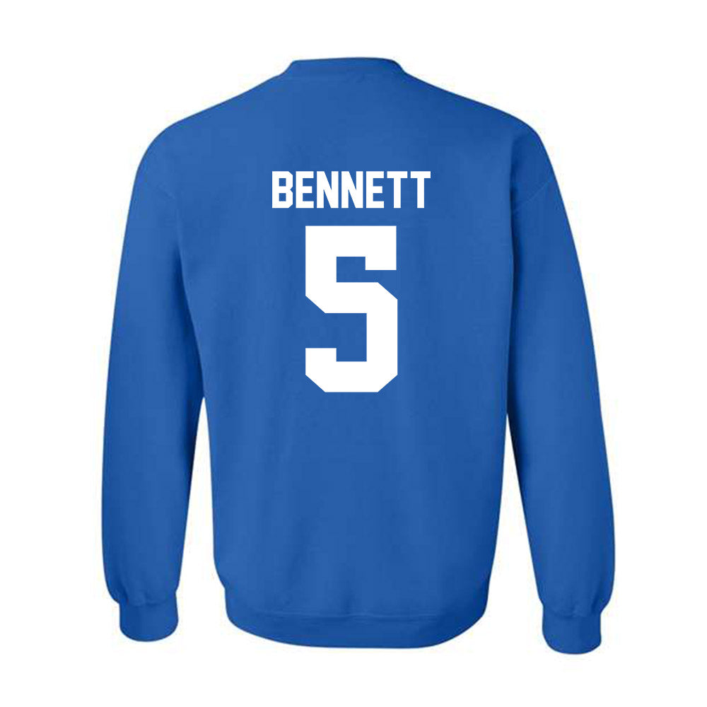 Kentucky - NCAA Baseball : Jack Bennett - Classic Shersey Crewneck Sweatshirt-1