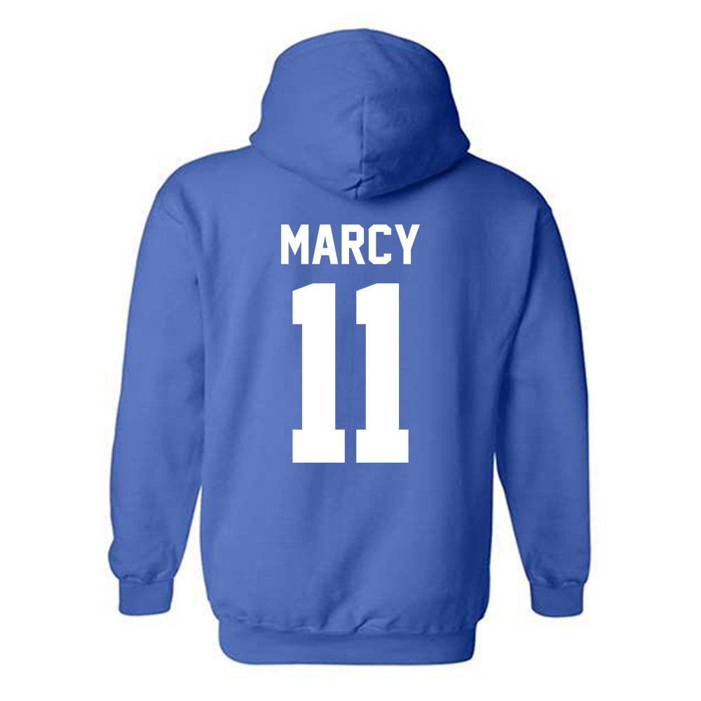 Kentucky - NCAA Baseball : Will Marcy - Classic Shersey Hooded Sweatshirt-1