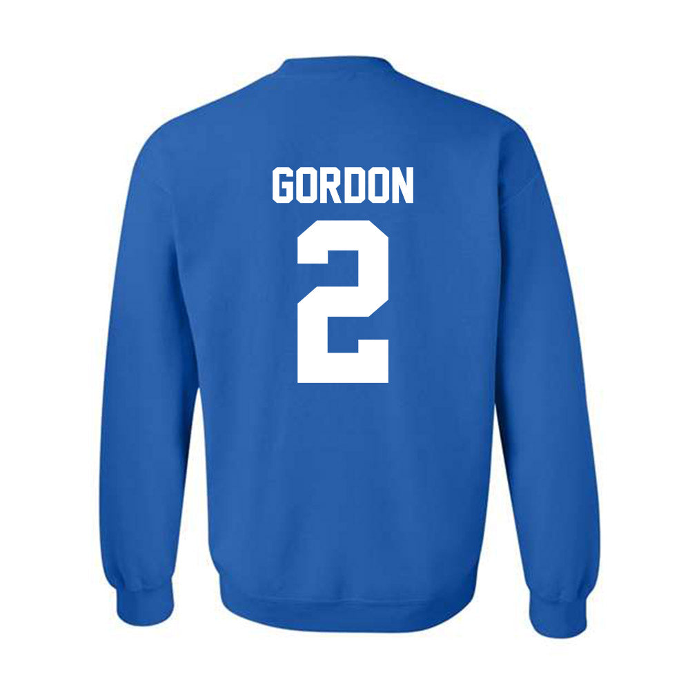 Kentucky - NCAA Men's Soccer : Joshua Gordon - Classic Shersey Crewneck Sweatshirt-1