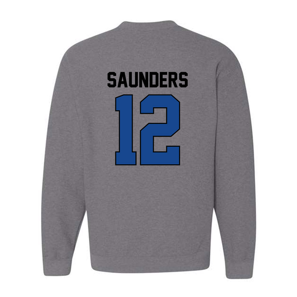 Kentucky - NCAA Football : Stone Saunders - Classic Shersey Crewneck Sweatshirt-1
