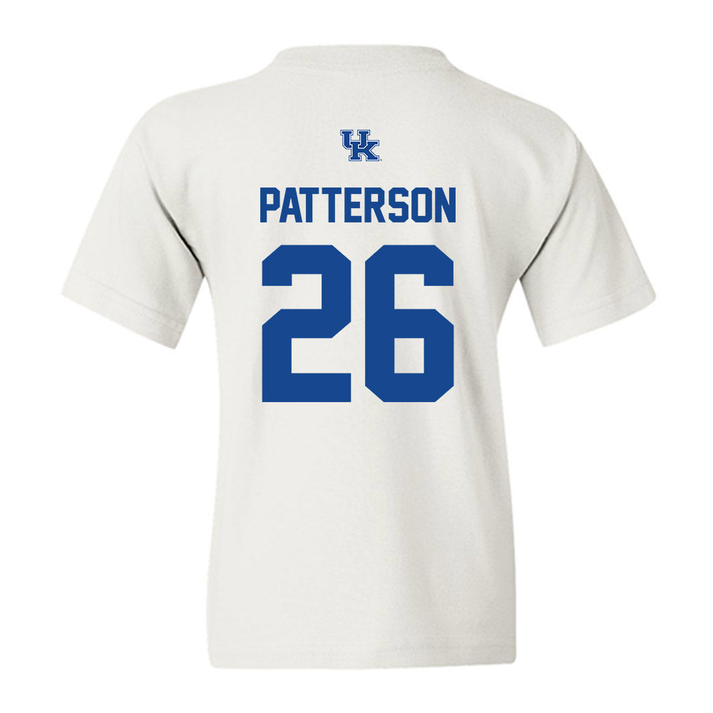 Kentucky - NCAA Football : Jason Patterson - Classic Shersey Youth T-Shirt-1