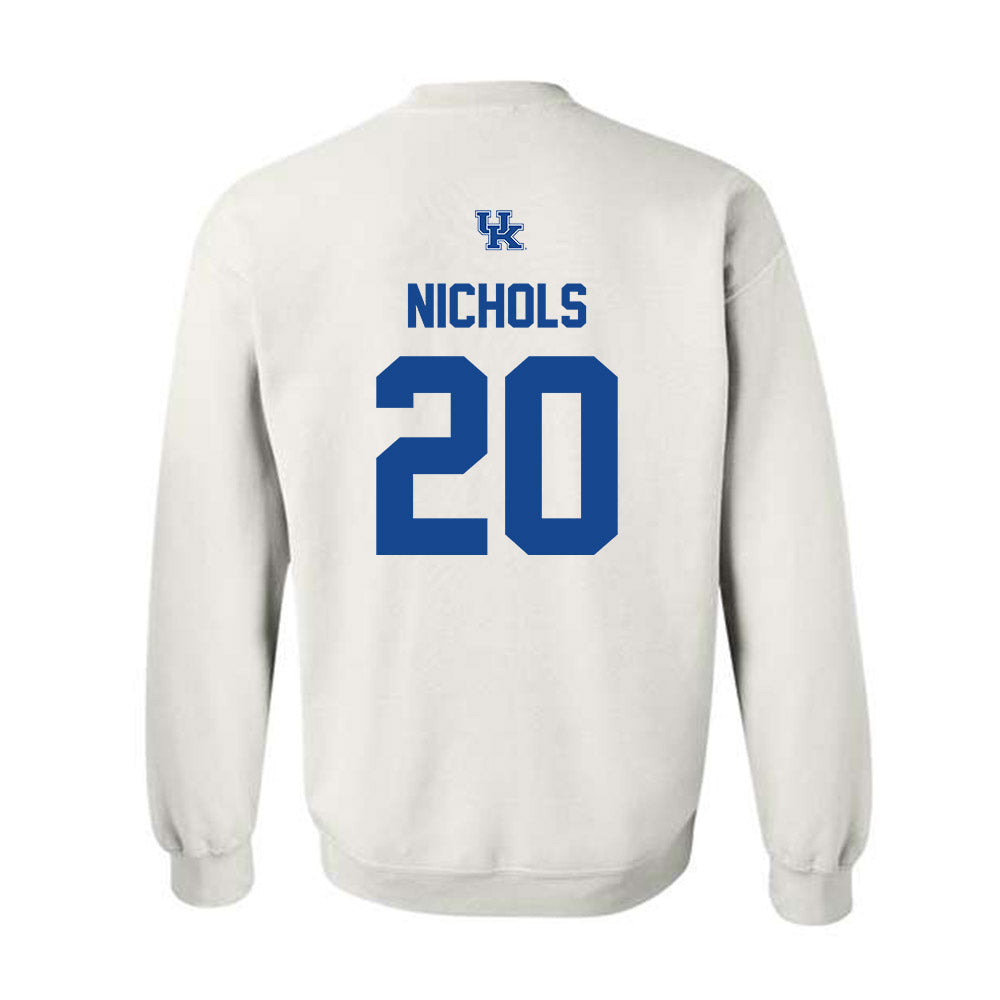 Kentucky - NCAA Football : Terhyon Nichols - Classic Fashion Shersey Crewneck Sweatshirt
