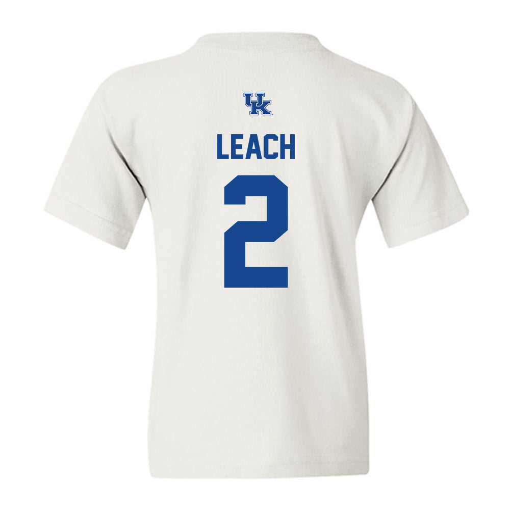 Kentucky - NCAA Women's Soccer : Skye Leach - Classic Shersey Youth T-Shirt-1