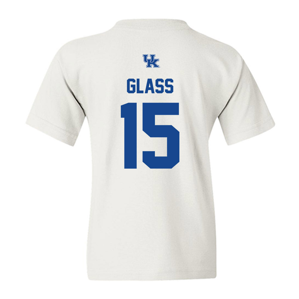 Kentucky - NCAA Women's Soccer : Mallory Glass - Classic Shersey Youth T-Shirt-1
