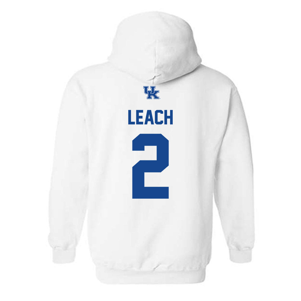 Kentucky - NCAA Women's Soccer : Skye Leach - Classic Shersey Hooded Sweatshirt-1