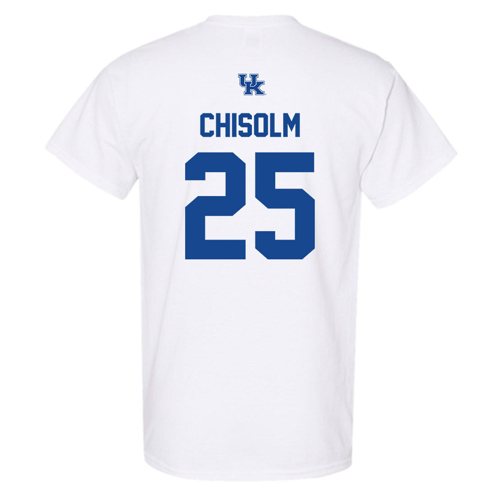 Kentucky - NCAA Men's Soccer : Isaiah Chisolm - Classic Shersey T-Shirt-1