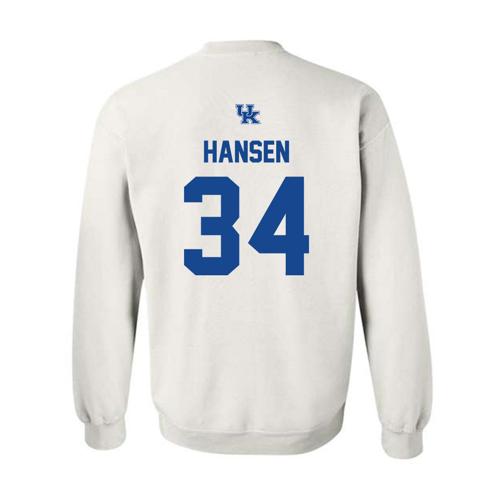 Kentucky - NCAA Baseball : Carson Hansen - Classic Fashion Shersey Crewneck Sweatshirt