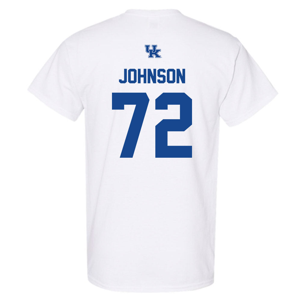 Kentucky - NCAA Football : Hayes Johnson - Classic Shersey T-Shirt-1