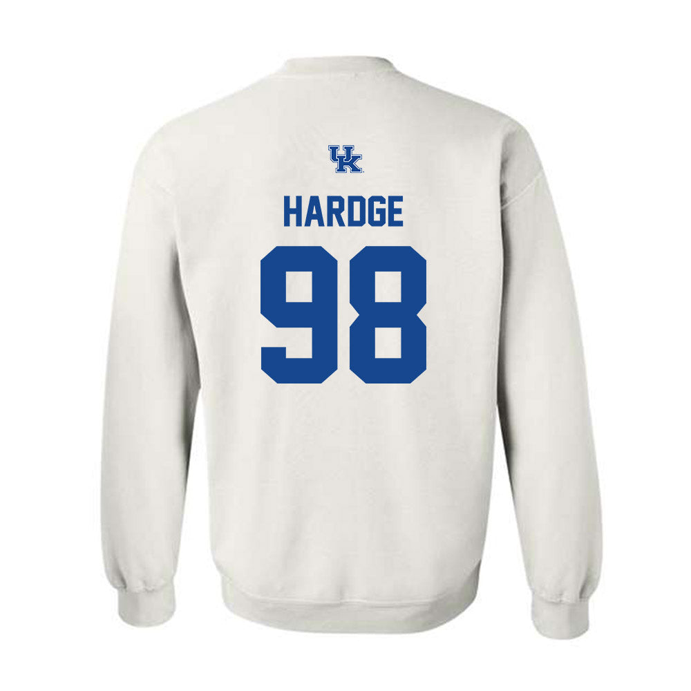 Kentucky - NCAA Football : Kenyatta Hardge - Classic Shersey Crewneck Sweatshirt-1