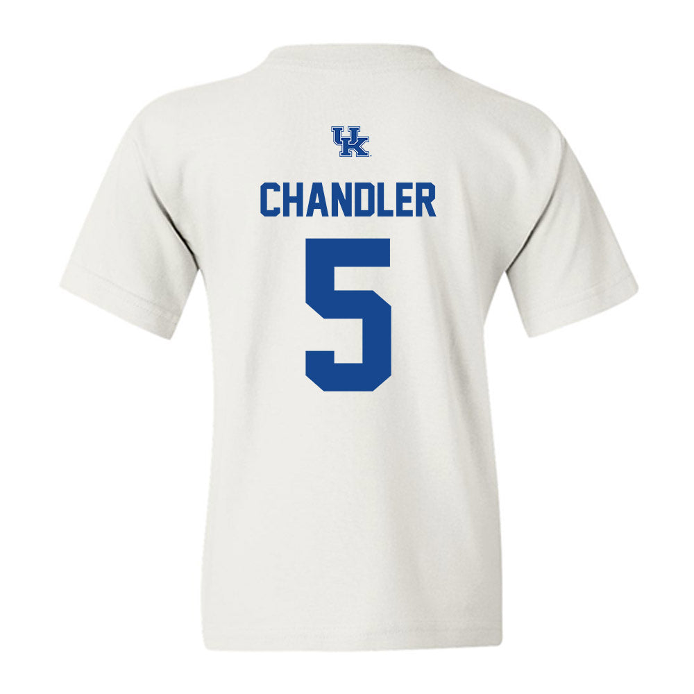 Kentucky - NCAA Men's Basketball : Collin Chandler - Classic Shersey Youth T-Shirt-1