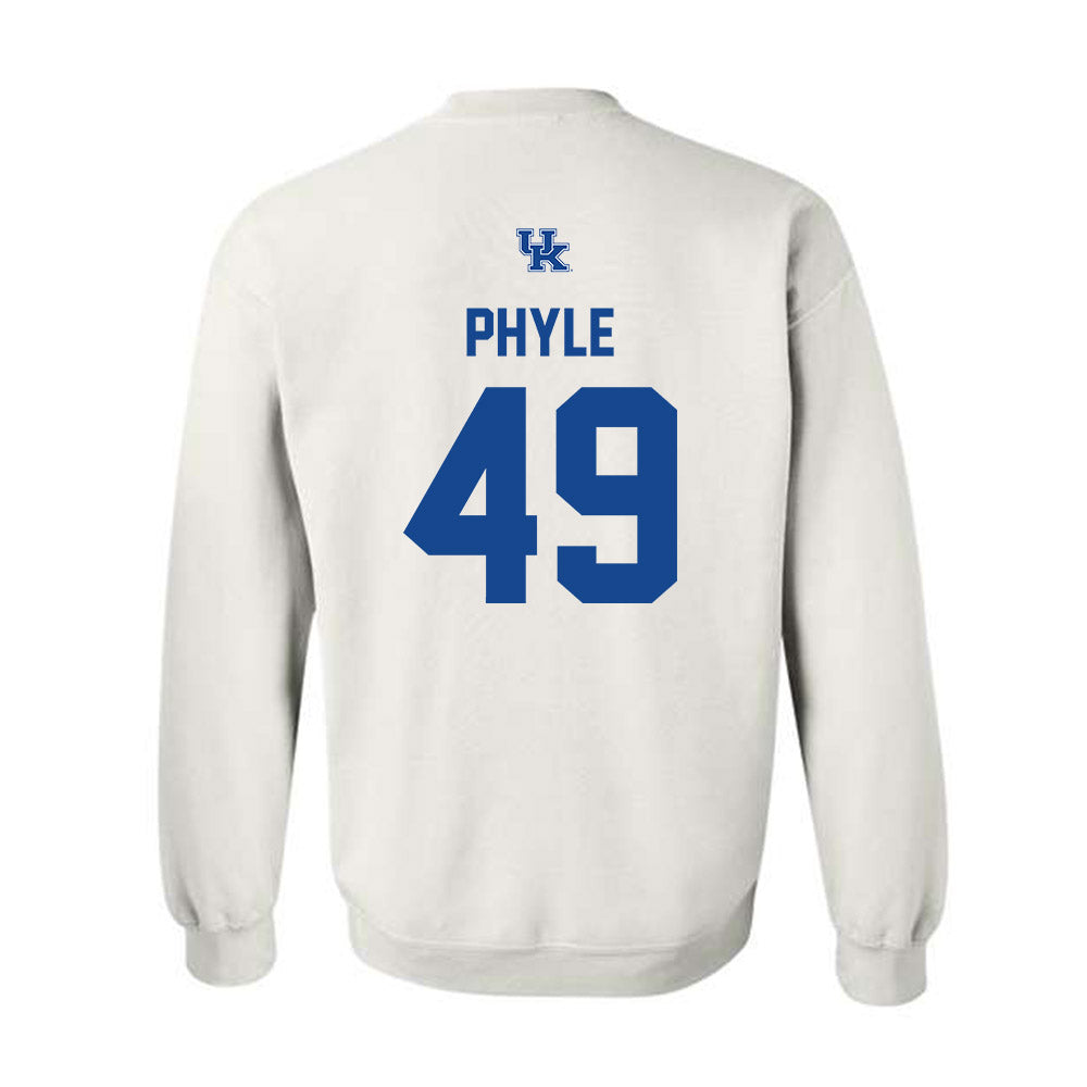 Kentucky - NCAA Football : Wyatt Phyle - Classic Shersey Crewneck Sweatshirt-1
