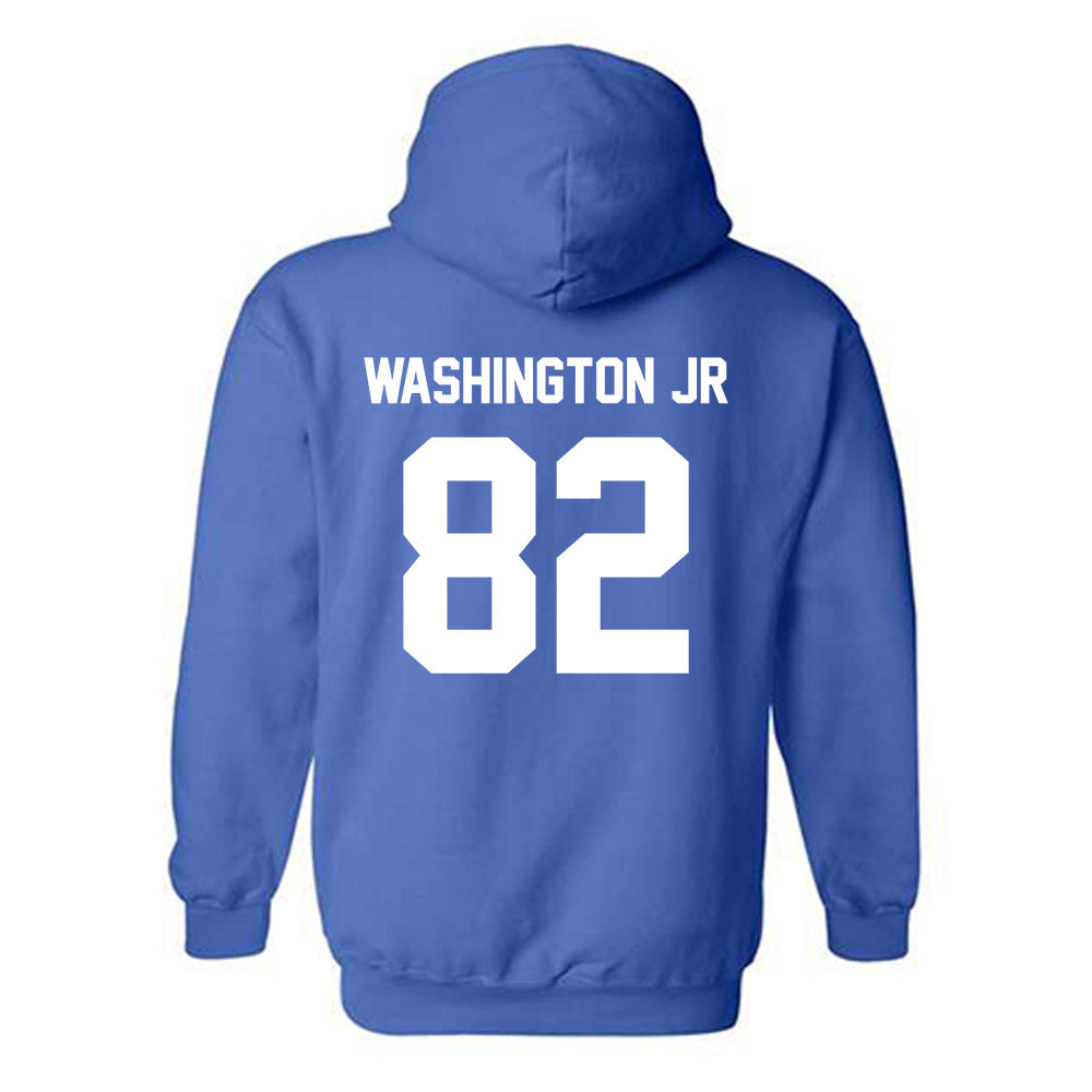 Kentucky - NCAA Football : David Washington Jr - Classic Shersey Hooded Sweatshirt-1