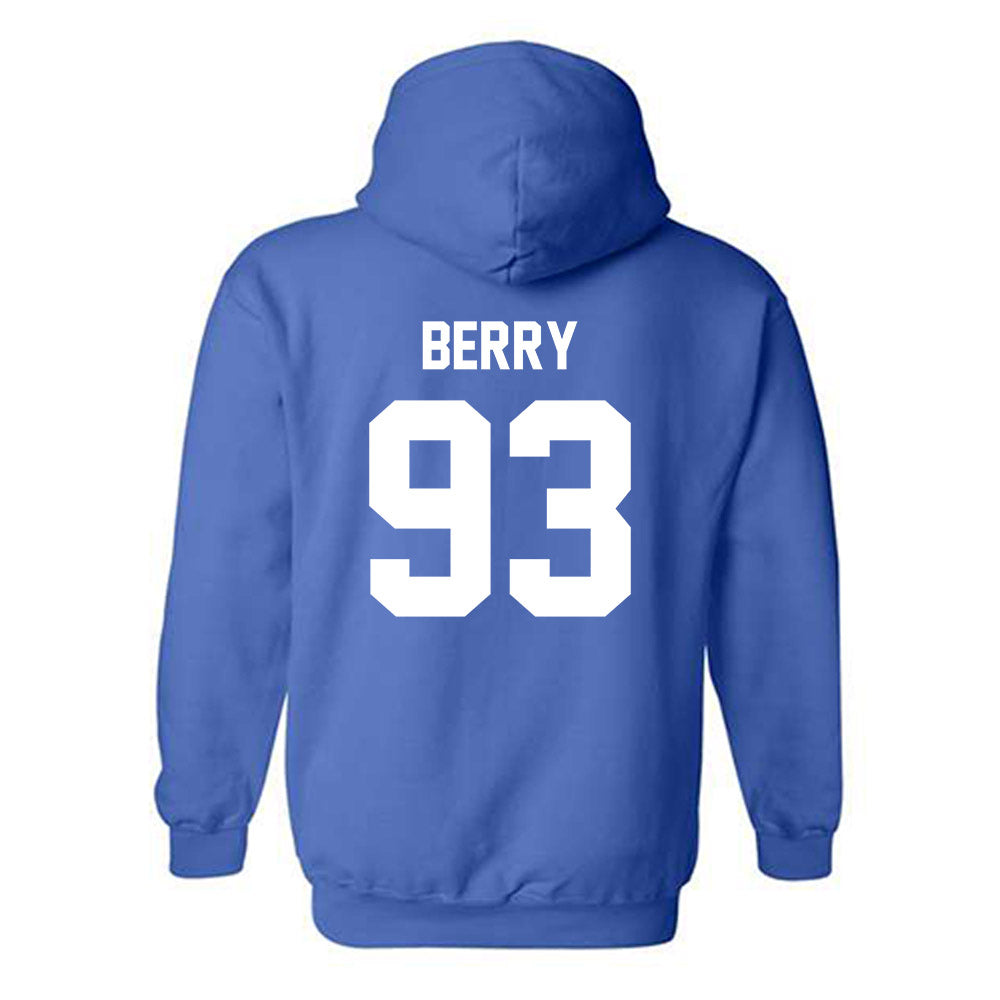 Kentucky - NCAA Football : Wilson Berry - Classic Shersey Hooded Sweatshirt-1