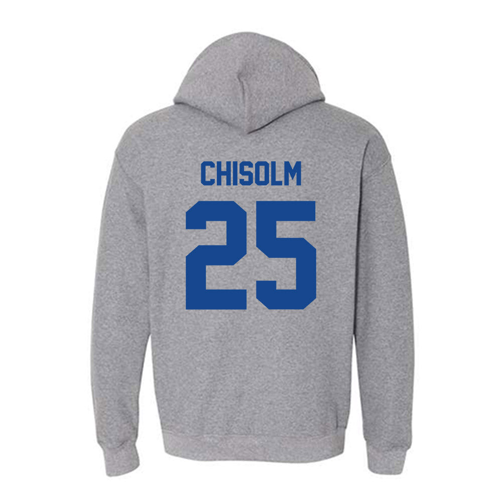 Kentucky - NCAA Men's Soccer : Isaiah Chisolm - Classic Fashion Shersey Hooded Sweatshirt-1