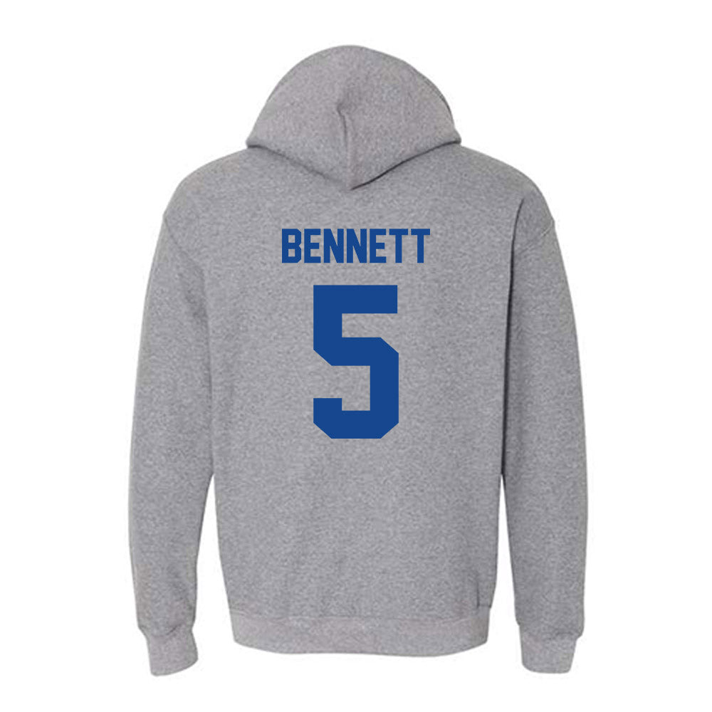Kentucky - NCAA Baseball : Jack Bennett - Classic Fashion Shersey Hooded Sweatshirt-1
