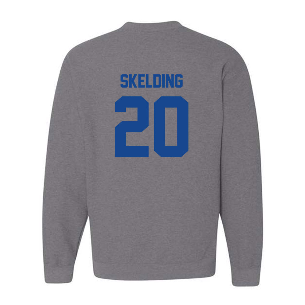 - NCAA Baseball : Tommy Skelding - Classic Fashion Shersey Crewneck Sweatshirt-1