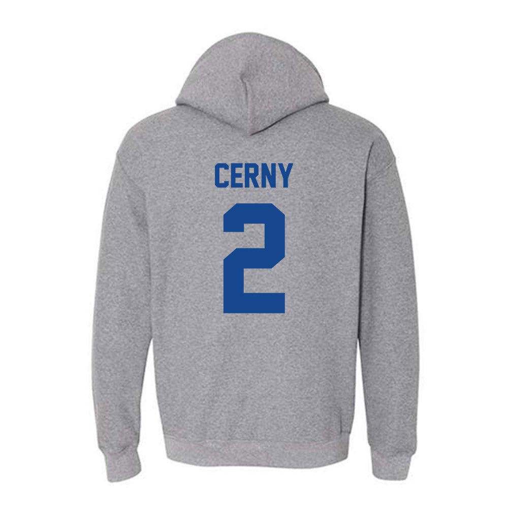 Kentucky - NCAA Baseball : Tyler Cerny - Classic Fashion Shersey Hooded Sweatshirt-1