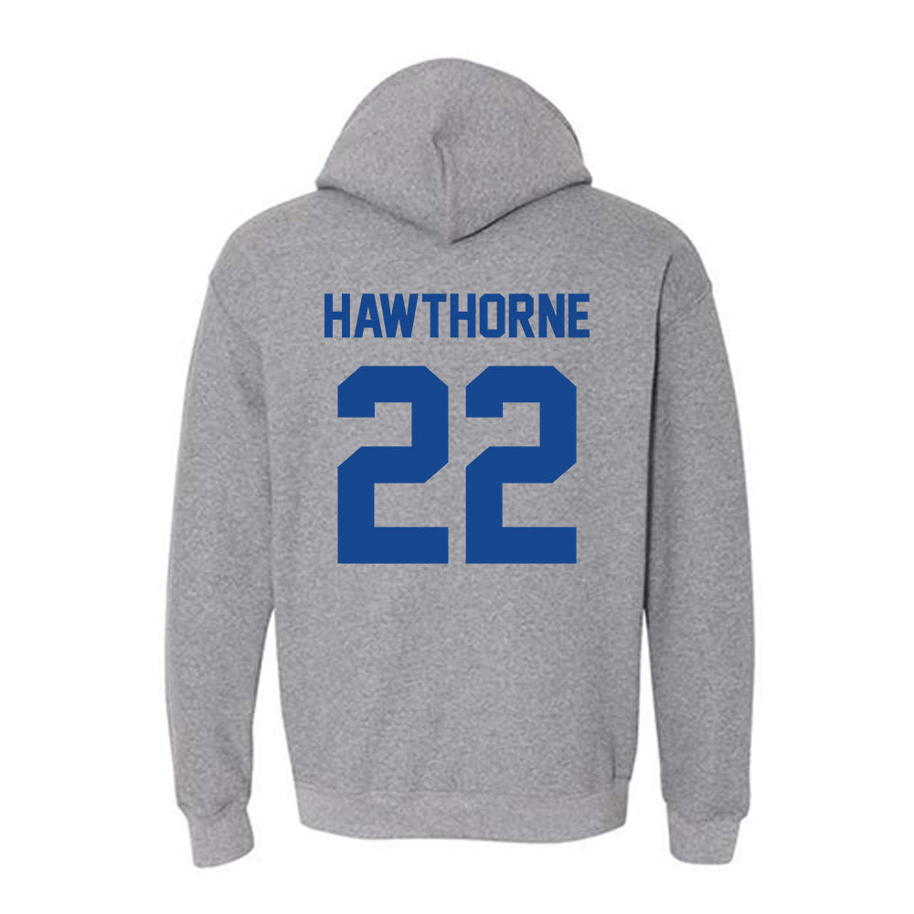 Kentucky - NCAA Men's Basketball : Braydon Hawthorne - Classic Fashion Shersey Hooded Sweatshirt-1