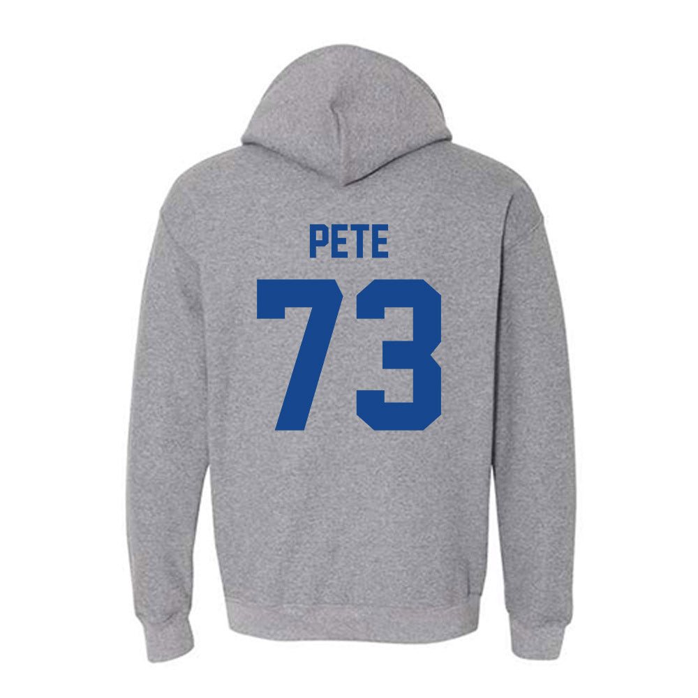 Kentucky - NCAA Football : Shiyazh Pete - Classic Fashion Shersey Hooded Sweatshirt-1