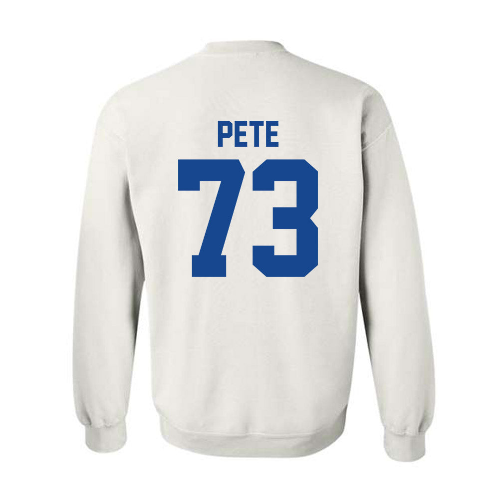 Kentucky - NCAA Football : Shiyazh Pete - Sports Shersey Crewneck Sweatshirt-1