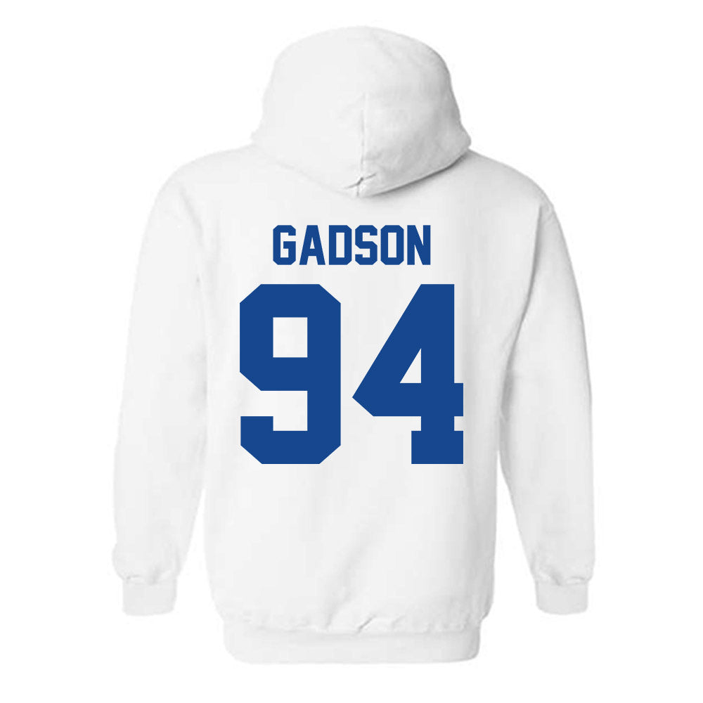 Kentucky - NCAA Football : Tavion Gadson - Sports Shersey Hooded Sweatshirt-1