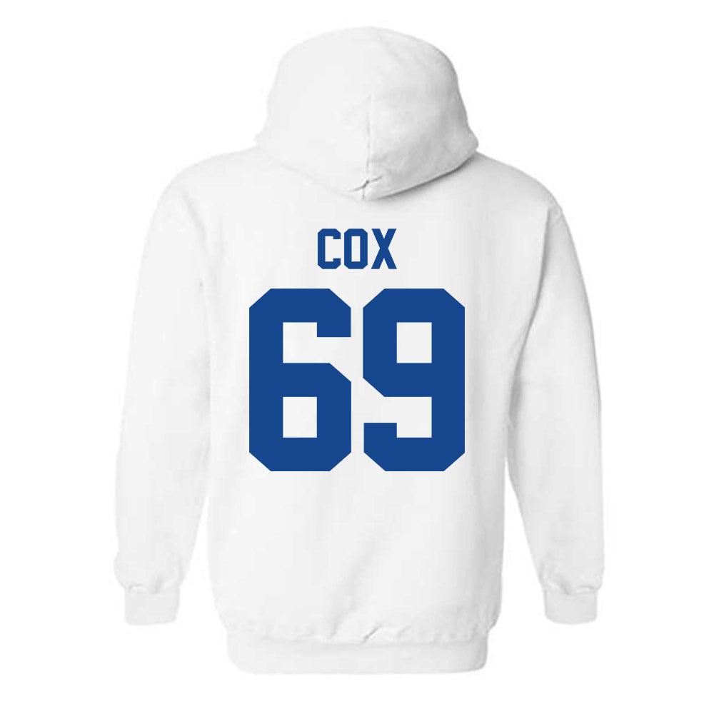 Kentucky - NCAA Football : Marques Cox - Sports Shersey Hooded Sweatshirt