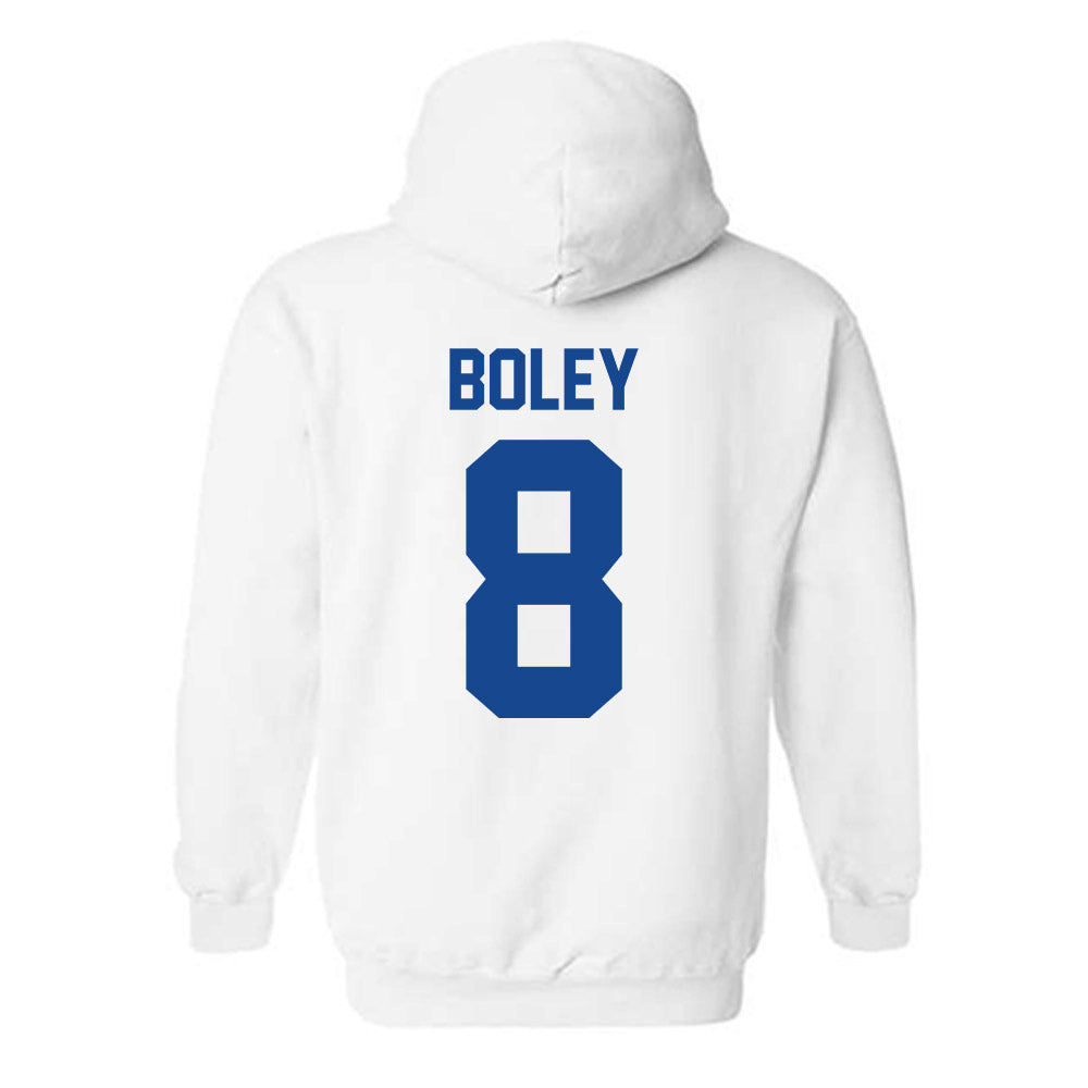 Kentucky - NCAA Football : Cutter Boley - Sports Shersey Hooded Sweatshirt-1