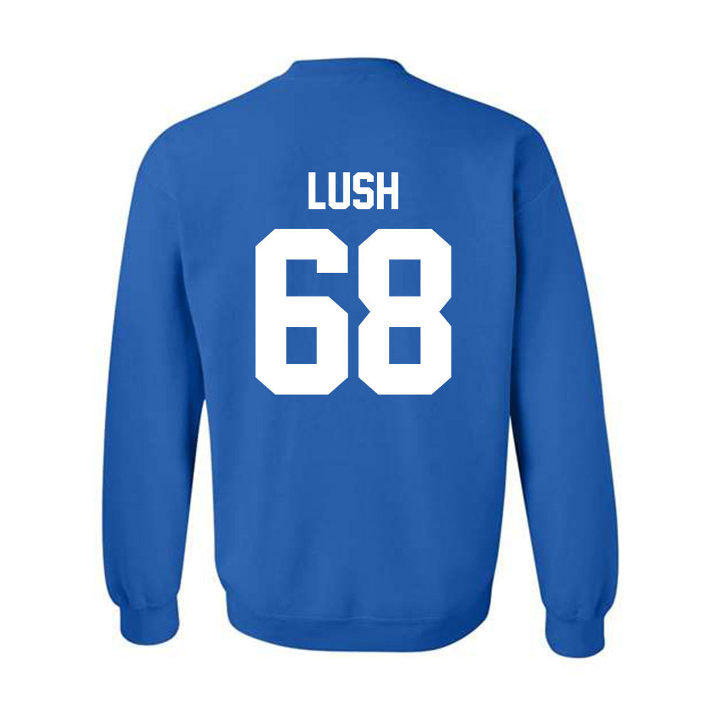 Kentucky - NCAA Football : Charlie Lush - Sports Shersey Crewneck Sweatshirt