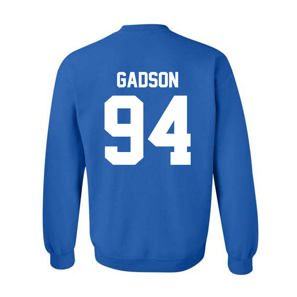 Kentucky - NCAA Football : Tavion Gadson - Sports Shersey Crewneck Sweatshirt-1