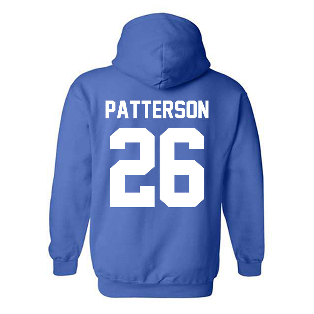 Kentucky - NCAA Football : Jason Patterson - Sports Shersey Hooded Sweatshirt-1